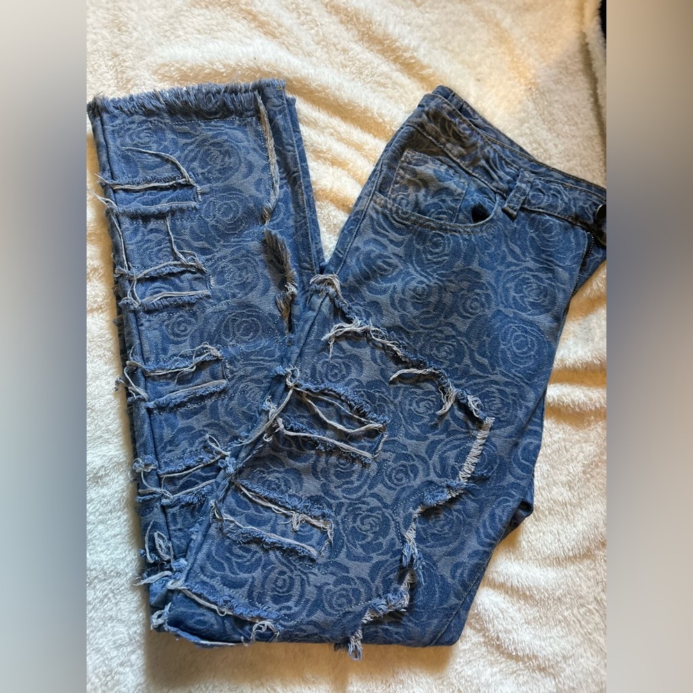 men’s stacked jeans size 32
